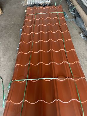 Roof Constrution Materials Prepainted Galvanized PPGI/PPGL Corrugated Steel Roof Roofing Sheet Tolerance ±1% SGCC SPCC SECC