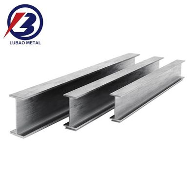 Q235/Q345/ST37-2/ST52/Q420/Q460/S235JR/S275JR/S355JR Galvanized H Beam with Black Surface and Cutting Service