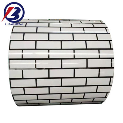 ASTM Standard PPGL Color Coating Sheet PPGI Coils Galvanized Steel Coils with Flowers Design and Customized Pattern