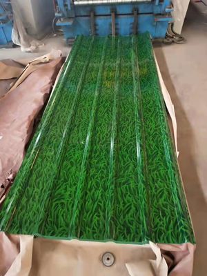 Corrugated Sheet SGCC SPCC SECC Prepainted Galvanized PPGI/PPGL Steel Roof Roofing Sheet with Bending Processing Service