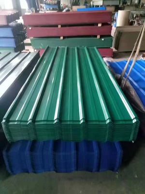 Corrugated Sheet SGCC SPCC SECC Prepainted Galvanized PPGI/PPGL Steel Roof Roofing Sheet with Bending Processing Service