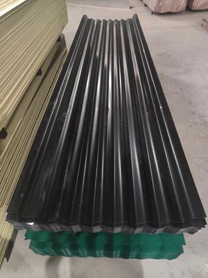 Galvanized Roofing Sheet Width 750mm-1050mm Coated Color Painted PPGI Building Material Custom Corrugated Roof Sheet