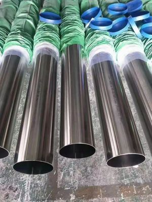 Customized SS Pipe 201 202 301 304 304L 321 316 316L 201 304 316 Polished Stainless Steel Pipe Invoicing by Actual Weight