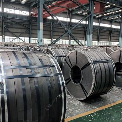 HRC Hot Rolled Coils 600mm-1500mm width ASTM A36 MS carbon steel coil with ±1% tolerance and punching service