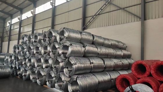 High Tensile Strength Galvanized Wire 1.0mm to 4.0mm Diameter for Surface Galvanised Zinc Q195/Q235/SAE1006-1008 Customized