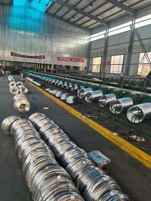 High Tensile Strength Galvanized Wire 1.0mm to 4.0mm Diameter for Surface Galvanised Zinc Q195/Q235/SAE1006-1008 Customized