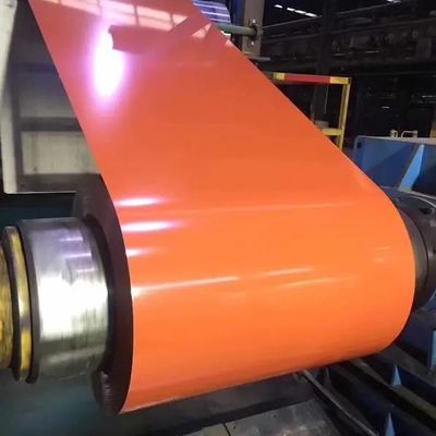 SGCC Z50 0.6mm 600mm Ral Color PPGI PPGL Galvanized Color Coated Coil with Customized Design and Zinc Coating 20-275 g/m2