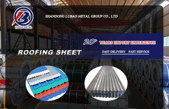 Metal Building Materials Galvanized Corrugated Roofing Sheets with Minimium Spangle