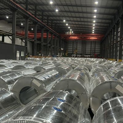 Galvanized Coated Surface 0.12mm-4.0mm Customized Thickness Iron Sheet in Roll/Coil with Big Spangle Steel Coils