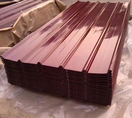 0.1-1mm Thickness SGCC SPCC SECC DX51D PPGI Roofing Sheet Color Coated for Construction Processing Service Decoiling
