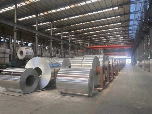 ASTM AISI JIS DIN GB Standard 8011 5754 2024 Alloys 0.6mm-2.0mm Thickness Aluminum Coils for Industrial Manufacturing