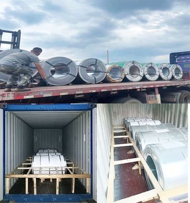 Galvanized Coated SGCC CGCC DX51D Steel Coil Processed with Bending and Cutting Solutions Offered