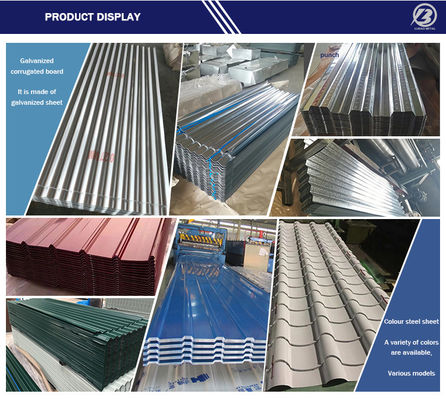 Customizable Bending Service Sturdy and Corrosion-Resistant PPGI Galvanized Corrugated Sheet with Different Wave Patterns
