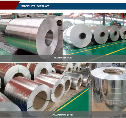 Food Grade 1050 1060 3033 Temper 55 Aluminum Alloy Coil for Wet Environments within Width 600-2000mm
