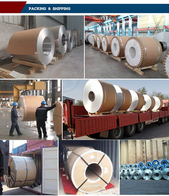 Food Grade 1050 1060 3033 Temper 55 Aluminum Alloy Coil for Wet Environments within Width 600-2000mm
