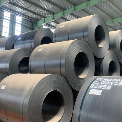 Q195 Q235 Grade MS HRC Hot Rolled Coils 600mm-1500mm Width Carbon Steel Coil for Making Small Tools Customizable Width