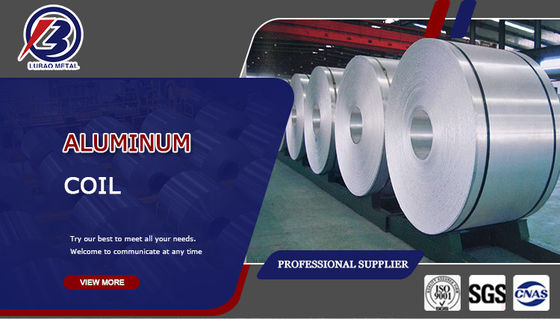 1050 1060 3033 5052 1500mm Aluminum Alloy Coil with O H112 Temper and Width 40mm-2400mm or Your Requirement
