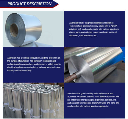 1050 1060 3033 5052 1500mm Aluminum Alloy Coil with O H112 Temper and Width 40mm-2400mm or Your Requirement