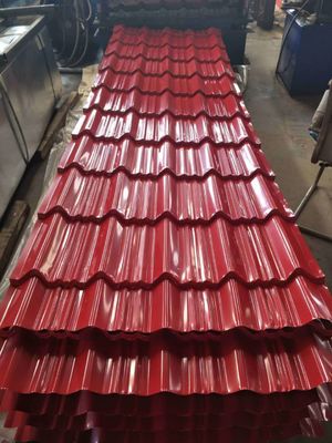 Cutting Sheets Customized Professional Color Coated Corrugated Roof Sheet Galvanized Steel Sheets Regular Spangle Type