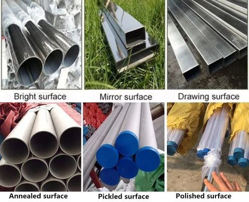 ERW Welding Line Type 304 304L 316 316L Seamless Stainless Steel Tube with TSHS Surface Finish
