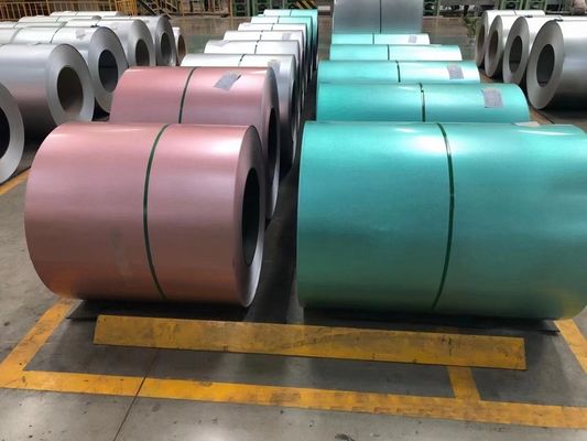 PPGL Color Coating Sheet PPGI Coils Galvanized Steel Coils Surface Customer Request Smooth A653 G60 S350GD 0.2MM 0.3MM 0.4MM