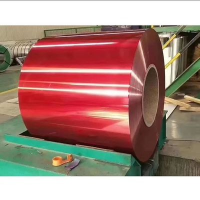 ASTM Customized Z80 0.3mm Color Coated Roll Aluminum Coated Color Zinc Coated Coil