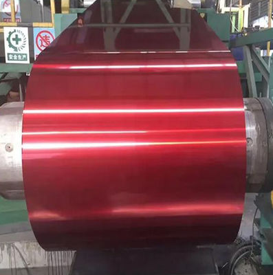 ASTM Customized Z80 0.3mm Color Coated Roll Aluminum Coated Color Zinc Coated Coil