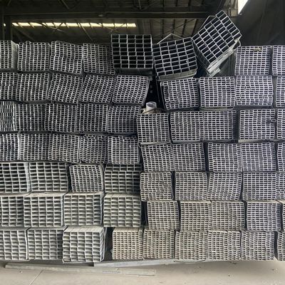 Sample Provided ASTM Galvanized Square Rectangular Steel Pipes And Tubes For Greenhouse Building Industrial From Chinese