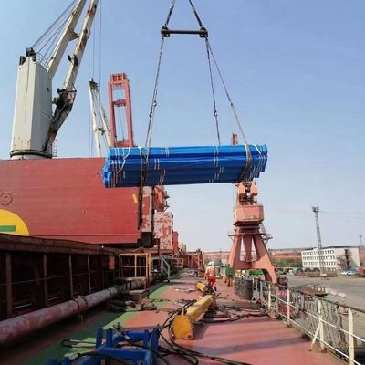Hot Rolled Based Galvanized Electric Resistance Welding Pipe / ERW Pipe for Gas and Liquid Objects Zero Spangle