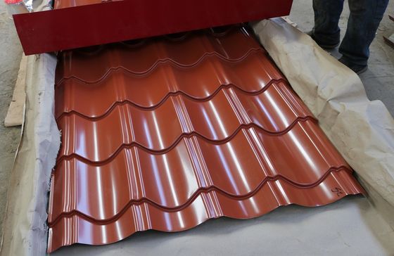 SGCC PPGI Coated Prepainted Galvanized Steel Sheet for Construction Bending Service Custom Corrugated Roof Sheet