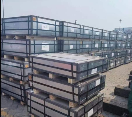 S355JR/A57 Mild Steel Coil Rolled ASTM T3 T4 T5 T2 Dr9 Dr8 Tin Coated Steel Sheet tinplate with 1.1/1.1 g/m2 Tin Coating