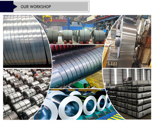 Technique Cold Rolled Non Oriented Silicon Steel Coil 50w470 50w600 50w800 50w1300 with and 0.2 50 mm Thickness