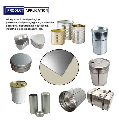 Customizable Tin Plated Tin Plate Q195L S08AL SPTE T1 T5 Tinplate Coils with Hot Rolled Technique and Freely Sample