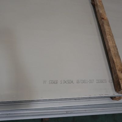 301 304 316 Stainless Steel Plate in BA 2B 8K Finish with 0.3-0.6mm Thickness and DIN EN 10088-2 Standard