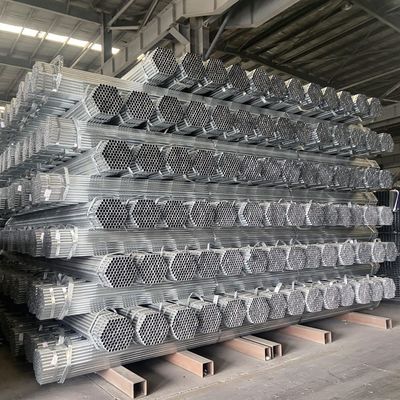 Structural building Q235 Q195 St37 MS steel pipe with pre-galvanized/hot dipped galvanized and thickness 0.8 30 mm