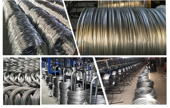 Customize Diameter ASTM 0.5mm 1mm 1.5mm Cold-Rolled High Carbon Galvanized Iron Wire for Bending and Customizable Needs
