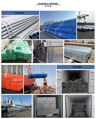 ASTM Q195 Q215 Q235 Q345 Hot Dip Galvanized Round Pipe with 6m Length and 26.9-310mm Outer Diameter