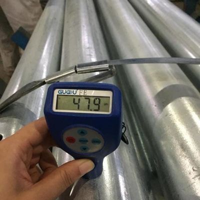 Non-oiled ISO Galvanized Steel Pipe for Temperature and Corrosion Resistance Punching Bent Square Pipe
