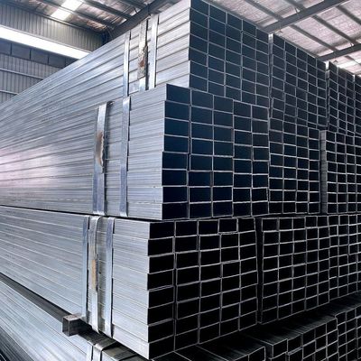 ISO9001 Certified Hot Dipped Galvanized Rectangular Square Steel Hollow Section for Container Making