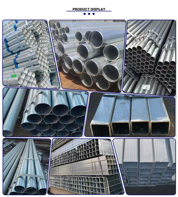 ASTM Q195 Q215 Q235 Q345 Hot Dip Galvanized Pipe and Electroplated Galvanized Pipe for of Non-Alloy