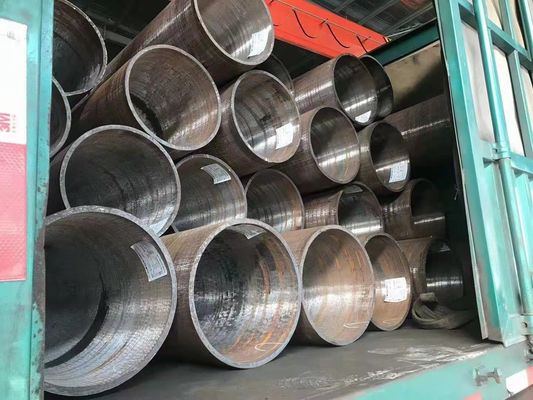 Construction Structure API 5L X42M X46M X52M X56M X60M SSAW Spiral Steel Tubes Welded Carbon Steel Pipe for Water Oil Gas Pipeline