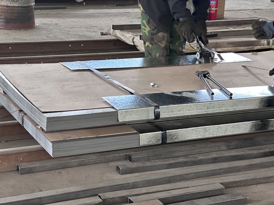 CE Certified 0.5mm 0.8mm Galvanized Plate 60g ASTM A653 G90 Automotive Equipment Parts GI Plate