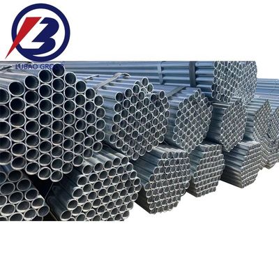 Section Shape ROUND Galvanized Steel Welded Pipe for Building Materials Invoicing by actual weight Customized