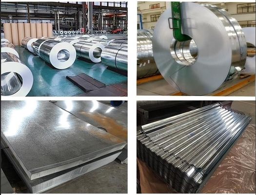 strength Steel Plate ASTM AISI JIS DIN GB Custom Sizes Hot-Dip Galvanized Steel Coils 0.35mm Thickness Swift Delivery GI coil