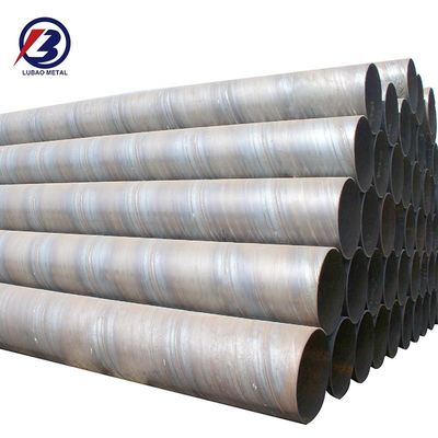 ERW Technique Large Diameter 159mm 3200mm API 5L Spiral Welded Carbon Steel Pipe with Plastic Pipe Cap End Protector