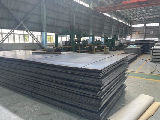 SS400 A36 Q235 Q345 HR Sheet Metal Roofing Panel Hot Steel Sheet Carbon Steel Plate in Non-oiled Mid Hard