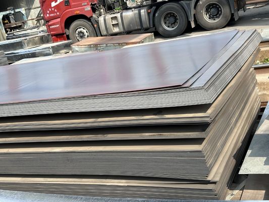 ASTM A36 Ss400 Q235b Iron Sheet Plate 3mm 5mm 6mm 8mm Hot Rolled Carbon Steel Plate Length as Your Request Skin Pass Yes