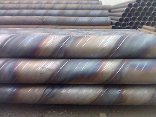 12M Length SSAW Welded Steel Pipe for Low Pressure Fluid Transportation in Oil and Gas Industry