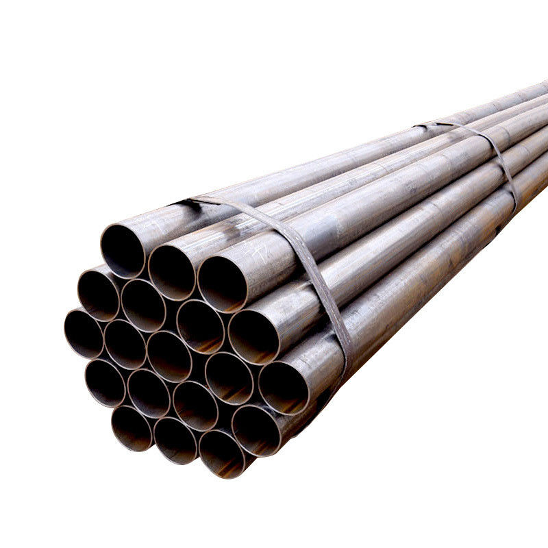 High Frequency Double Straight Seam LSAW ERW Alloy Carbon Steel Black Round Welded Pipe with Hot Rolled Hollow Carbon Pipe
