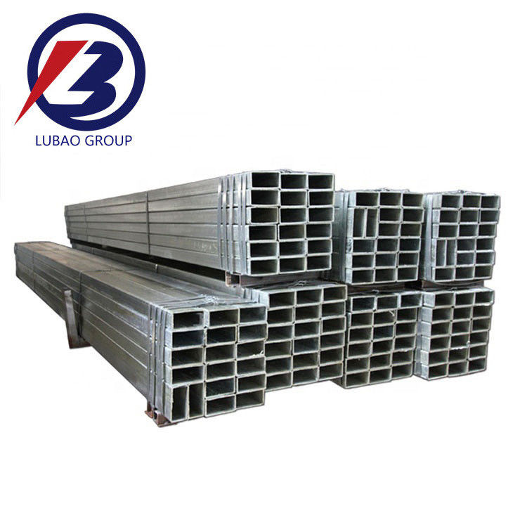 High Precision Black Iron Rectangular Tube Welded Galvanized Square Steel Pipes with ±1% Tolerance and Hot Rolled Technique